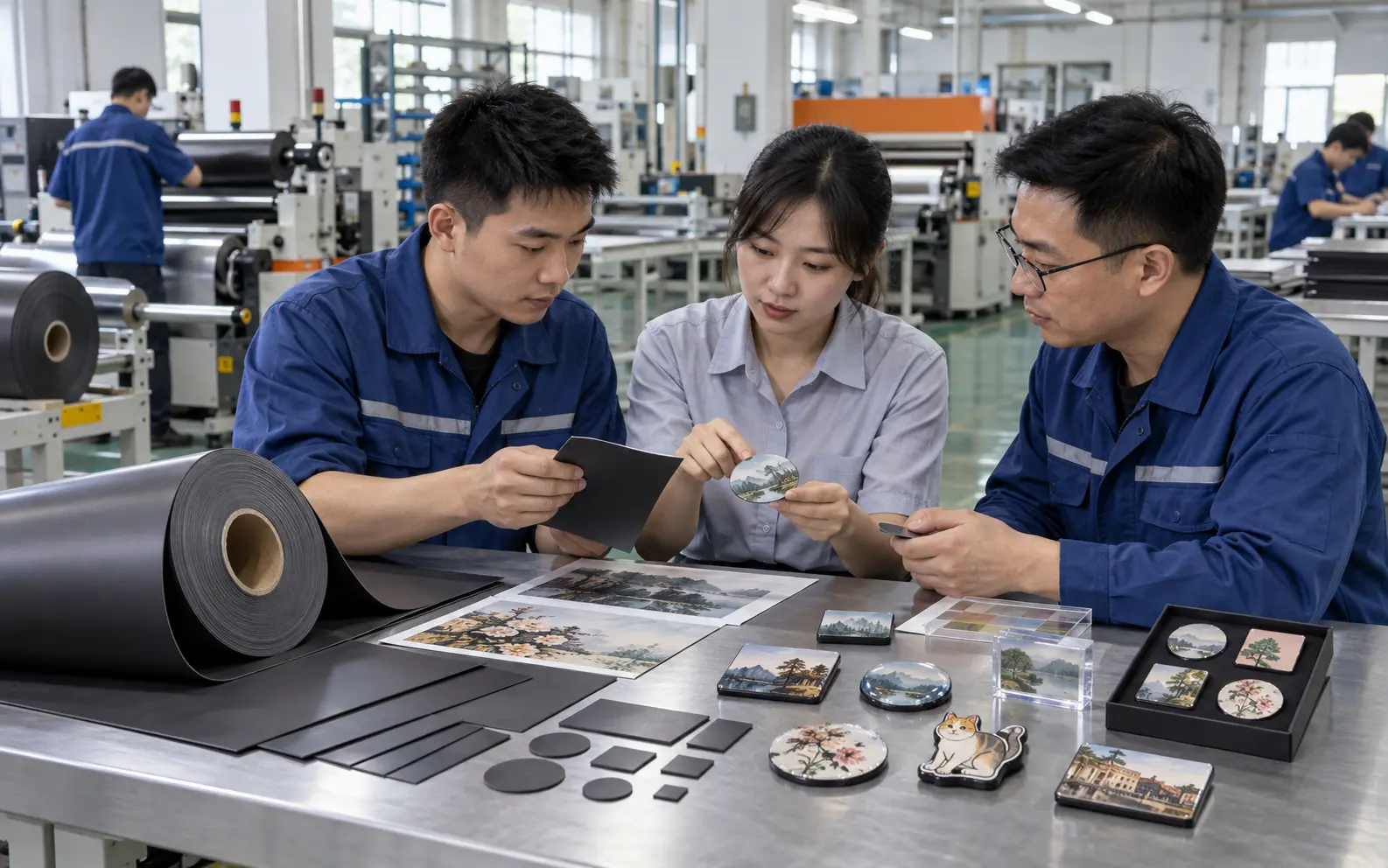 Flexible magnetic material expertise connected to custom magnetic merchandise development and manufacturing